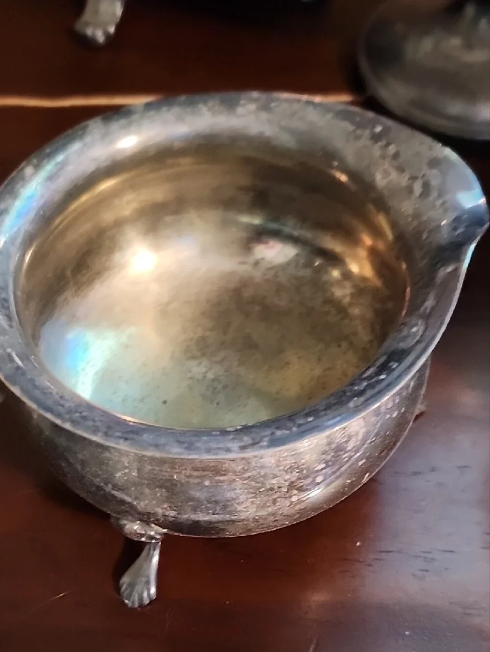 Classic Silver Tea Set - Needs Polished